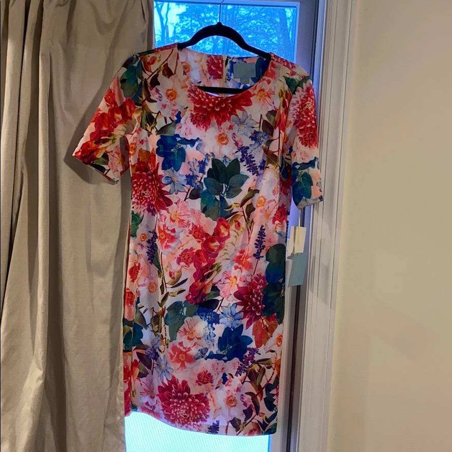 Brand New Cece By Cynthia Steffe Floral Dress Sz S Brand New Cece By Cynthia Steffe Floral Dress Sz S